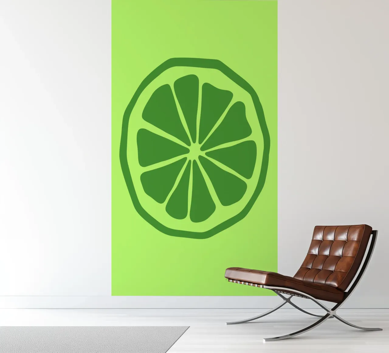 lime fotobehang van LisaArtes