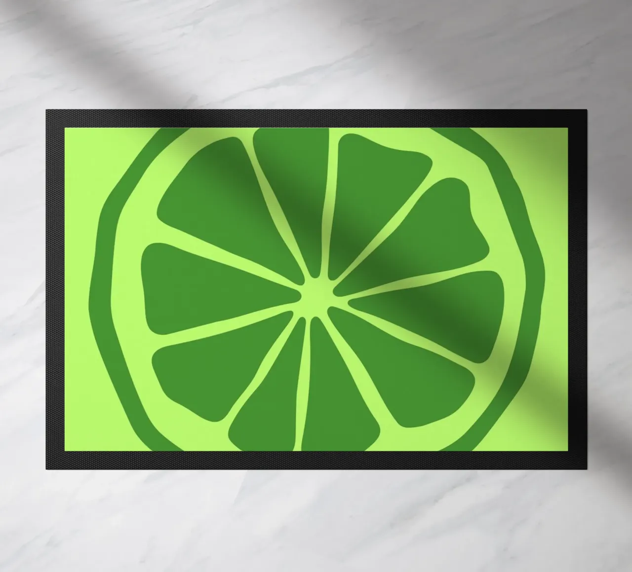 lime Fußmatte von LisaArtes