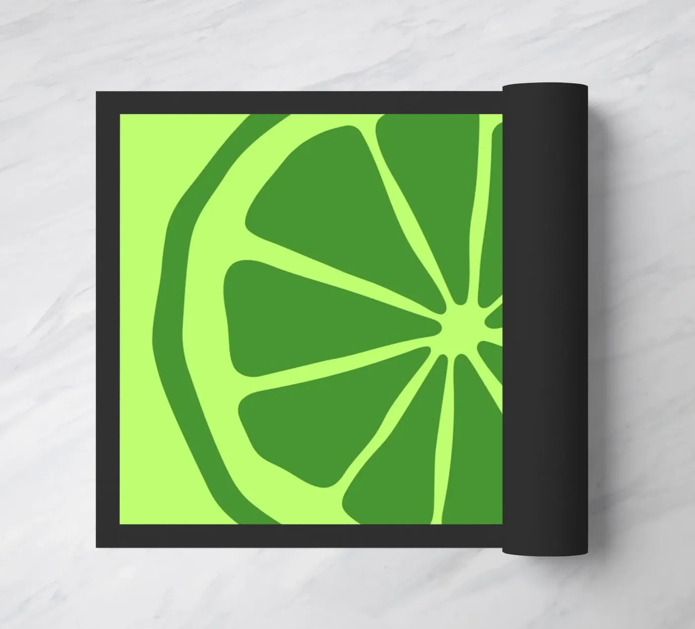 lime Fußmatte von LisaArtes