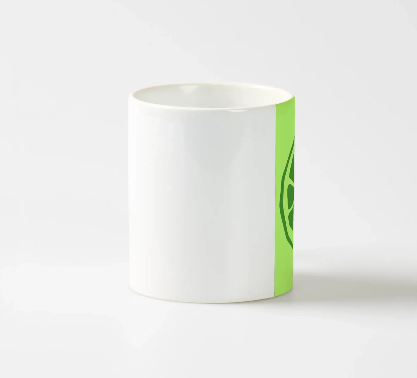 lime ceramic mug by LisaArtes