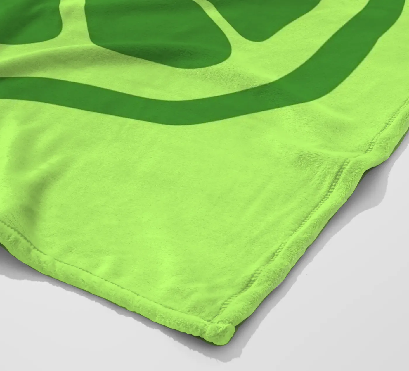 lime fleecedeken van LisaArtes