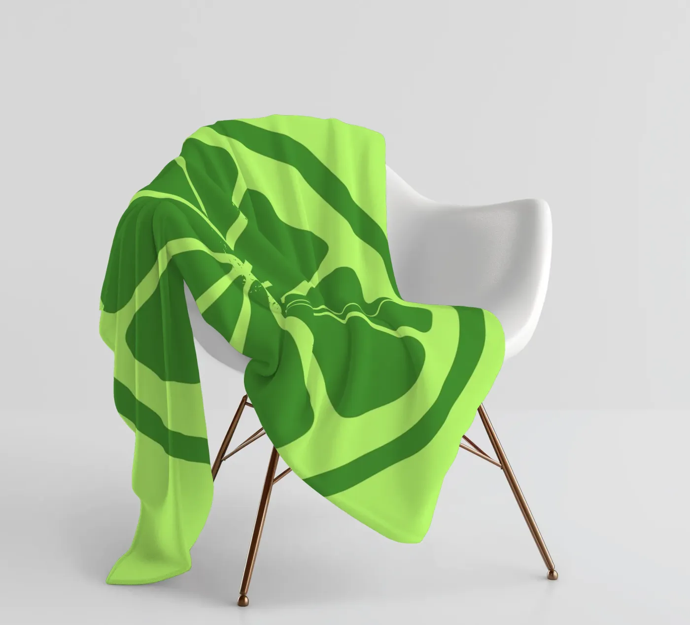 lime fleecedeken van LisaArtes