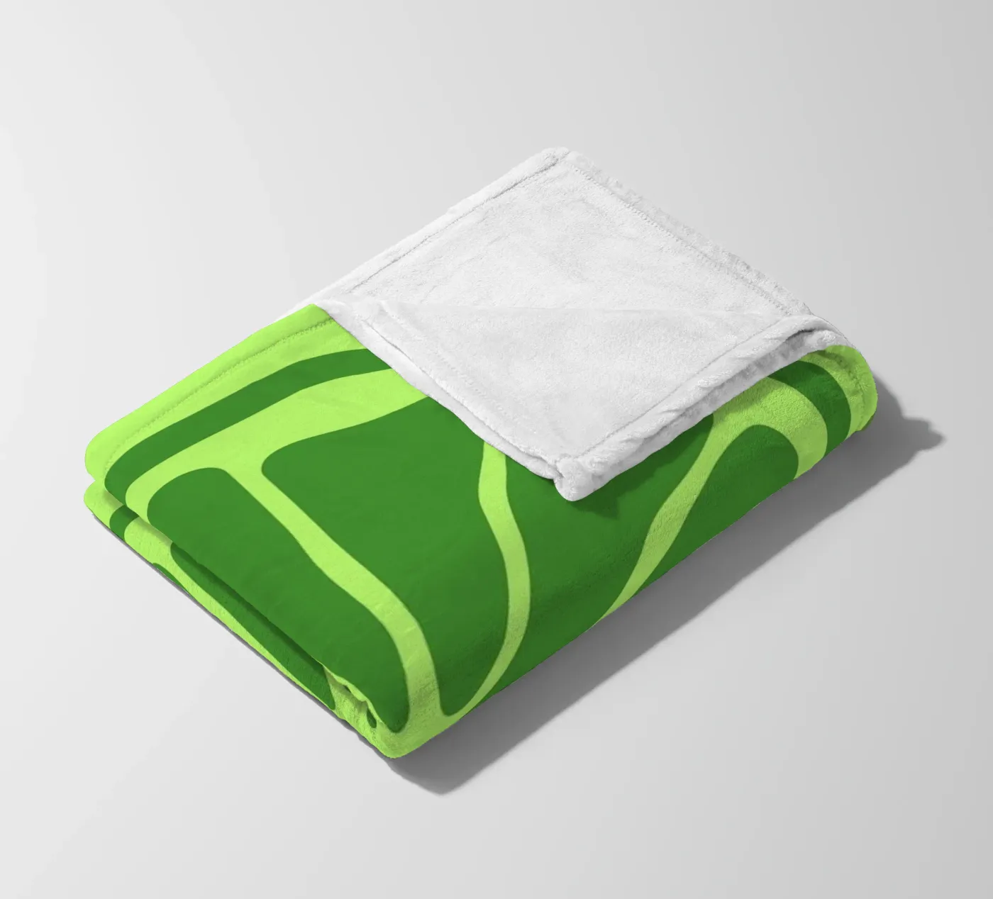 lime fleecedeken van LisaArtes