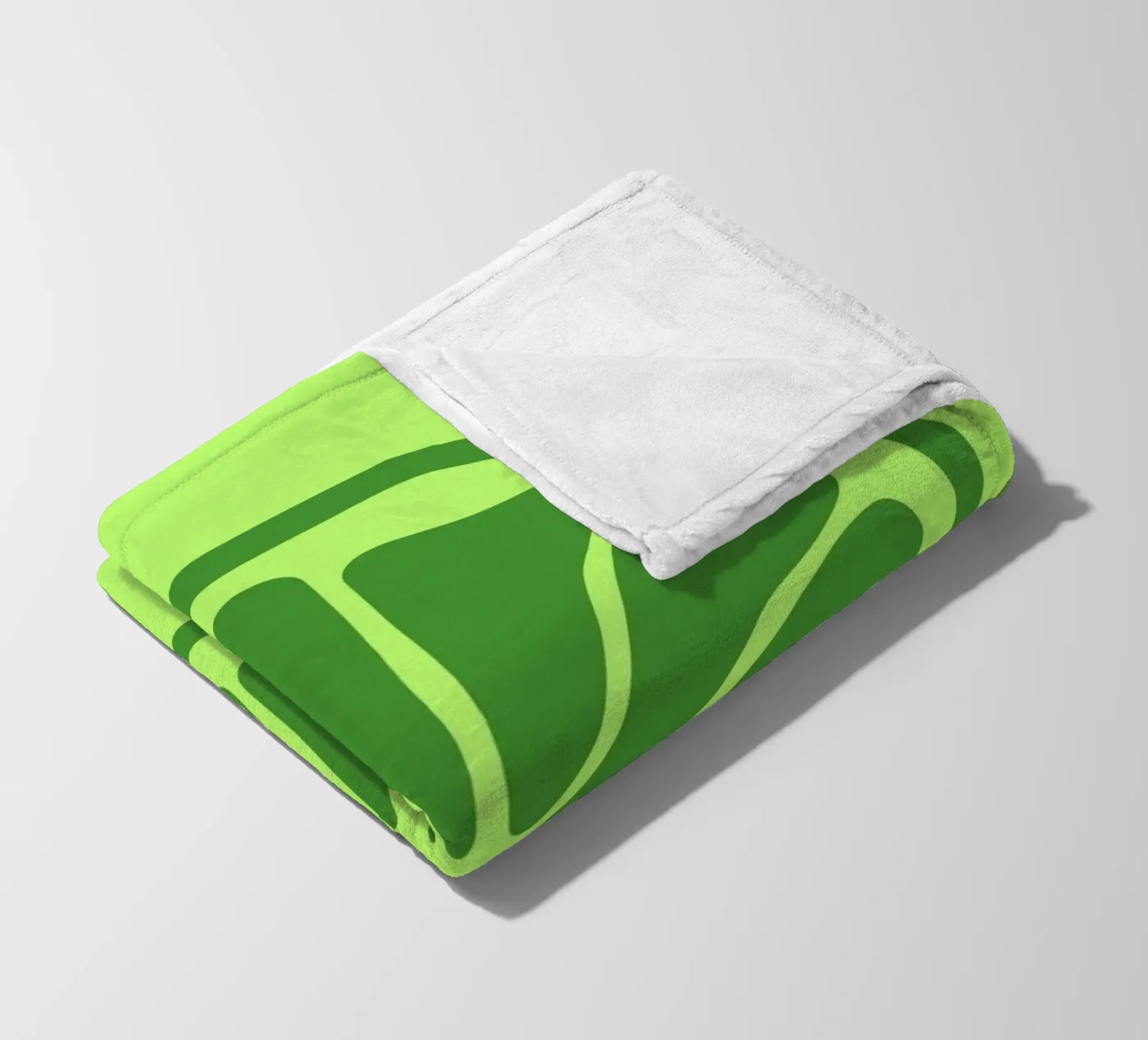 lime fleecedeken van LisaArtes