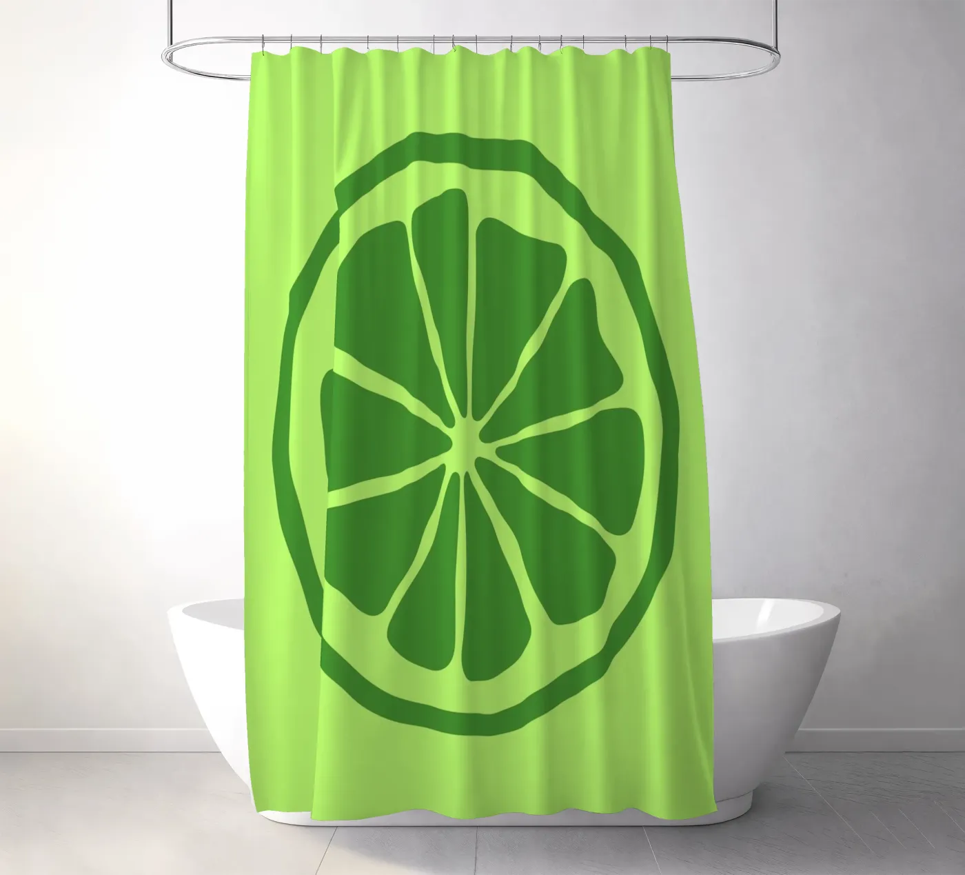 lime Duschvorhang von LisaArtes