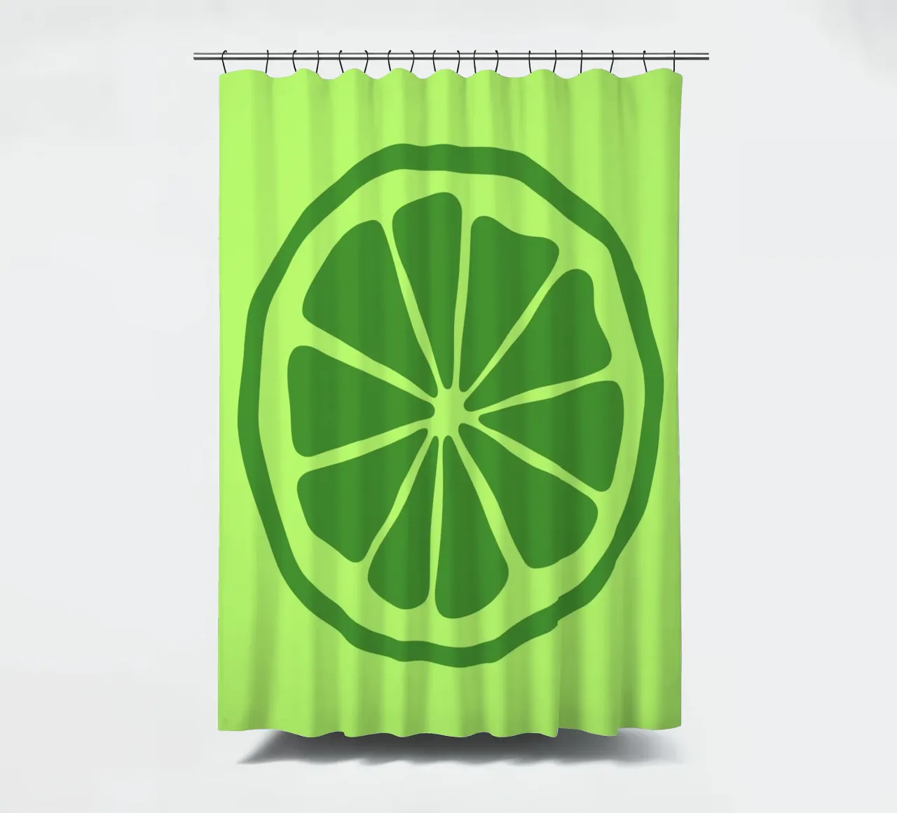 lime Duschvorhang von LisaArtes