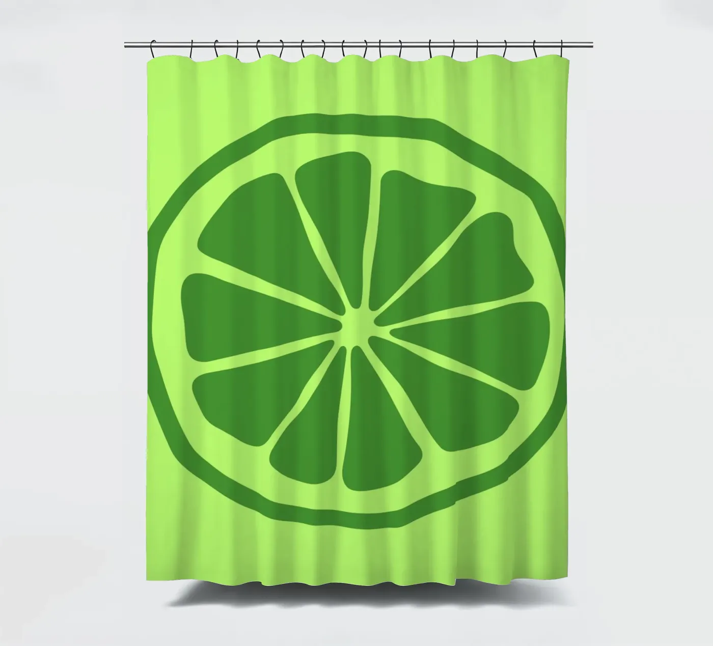 lime Duschvorhang von LisaArtes