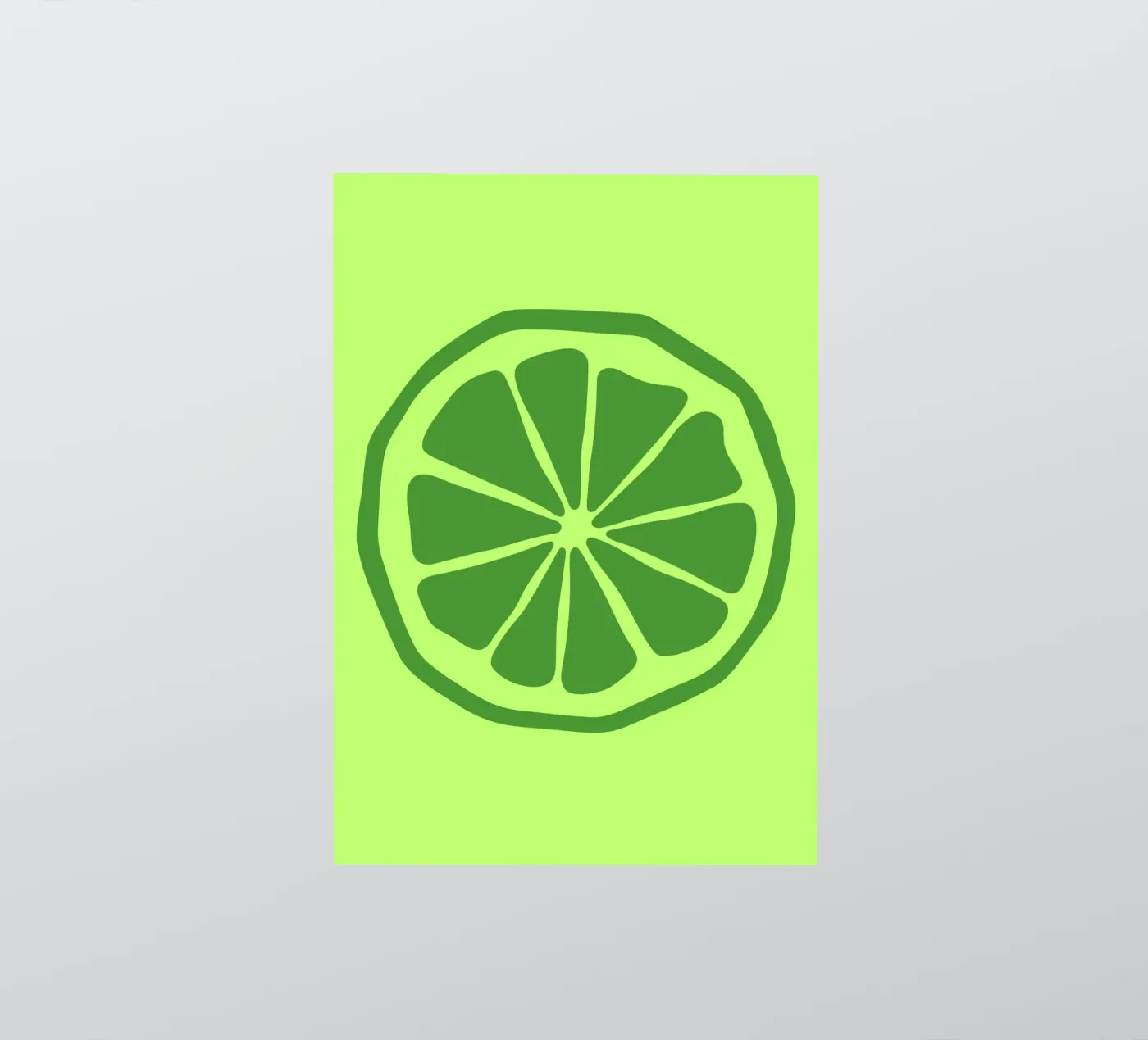 lime sticker van LisaArtes