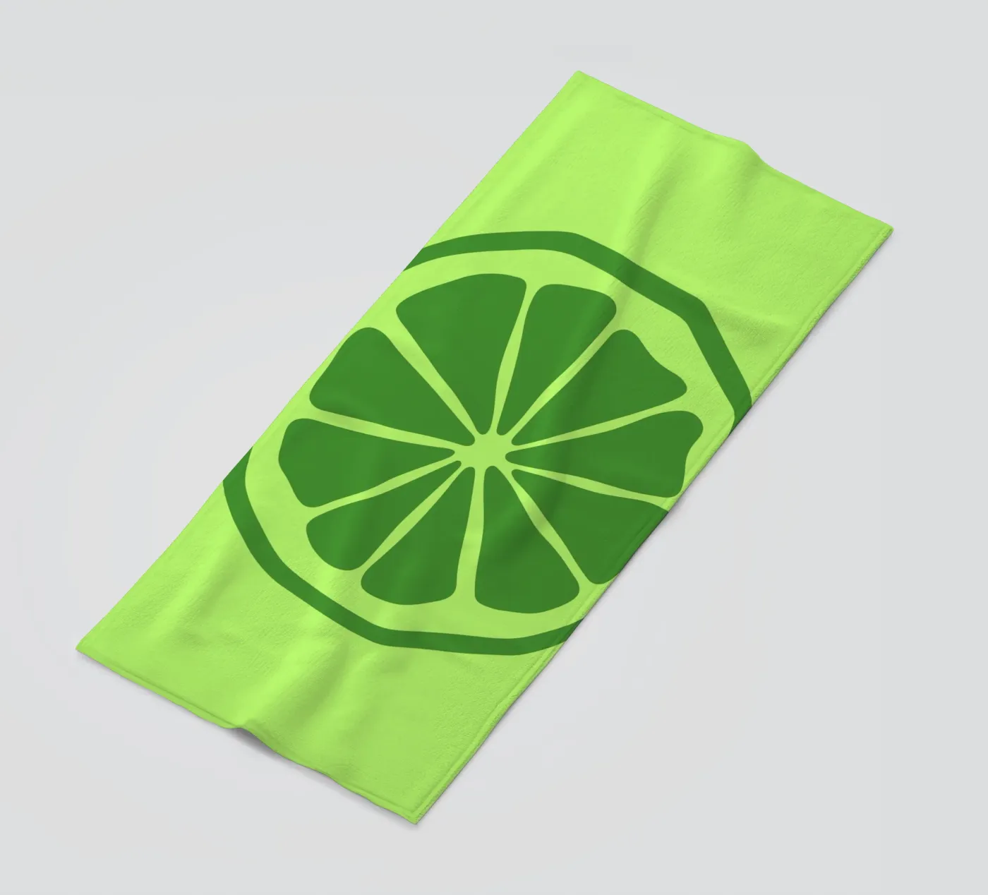 lime strandhanddoek van LisaArtes