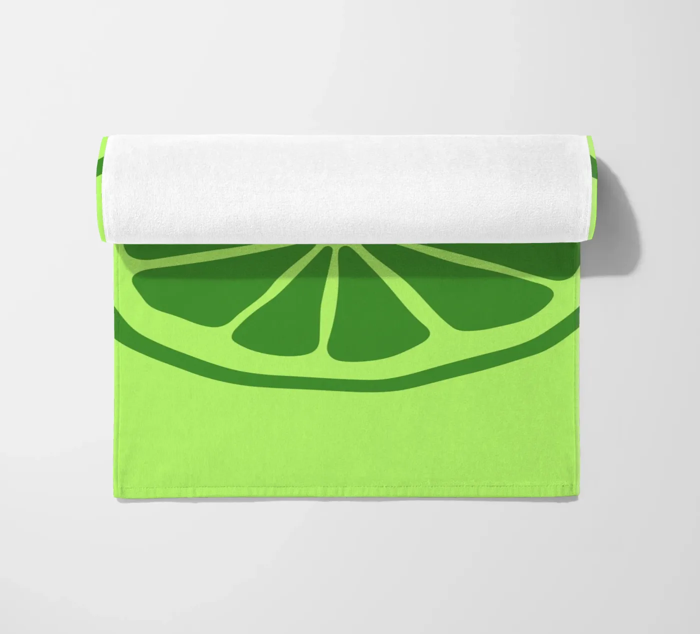 lime strandhanddoek van LisaArtes