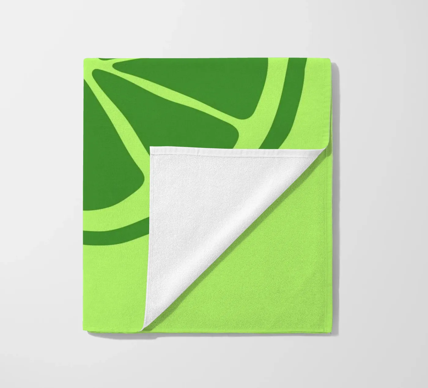 lime strandhanddoek van LisaArtes
