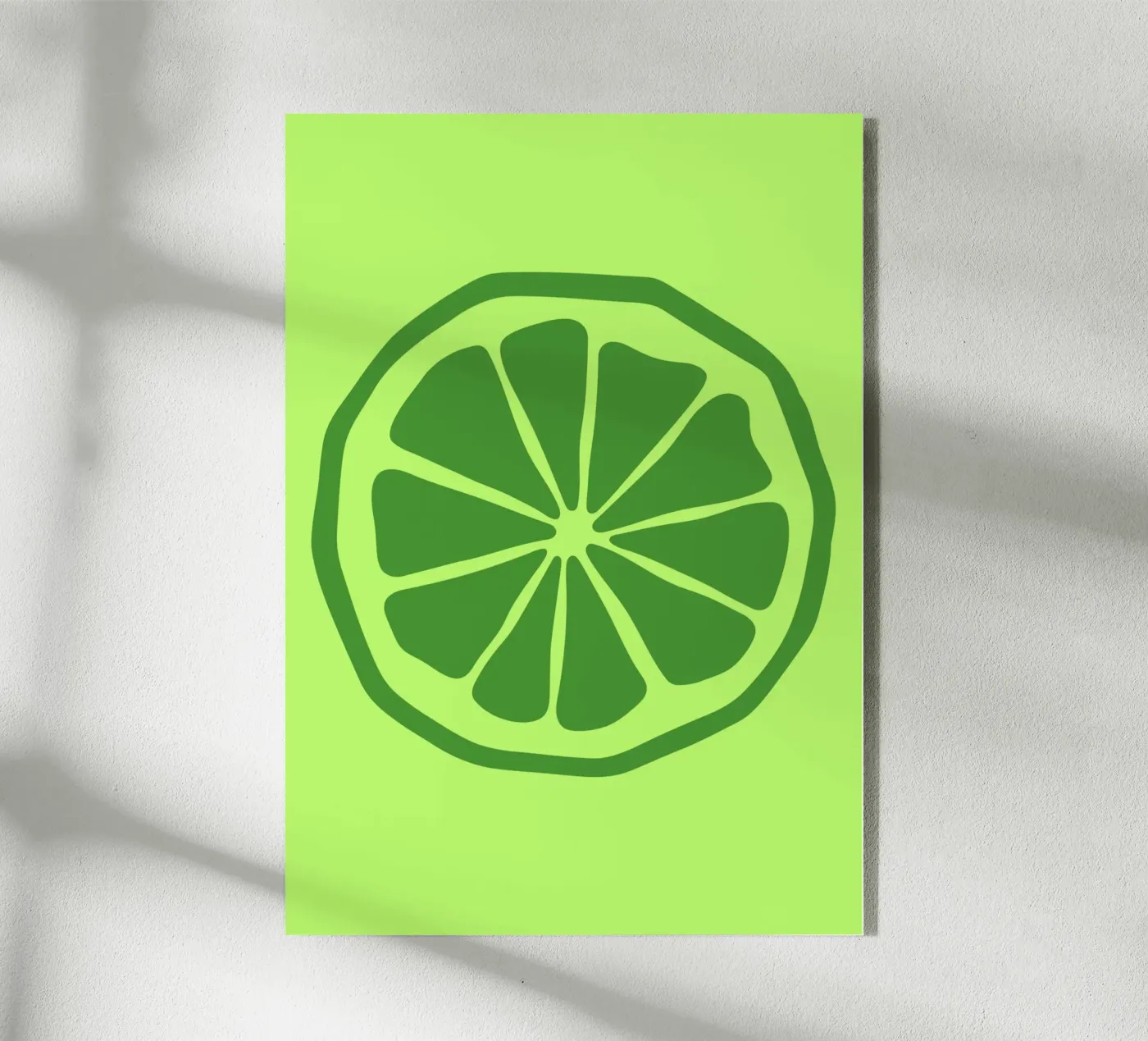 lime Acryl-Glas von LisaArtes