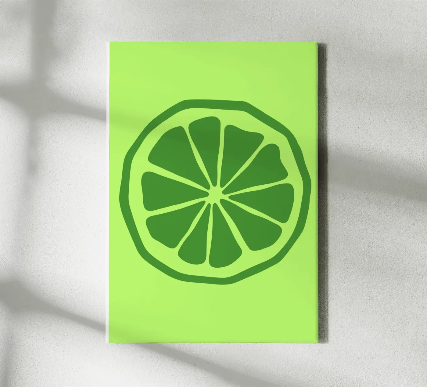 lime Leinwand von LisaArtes