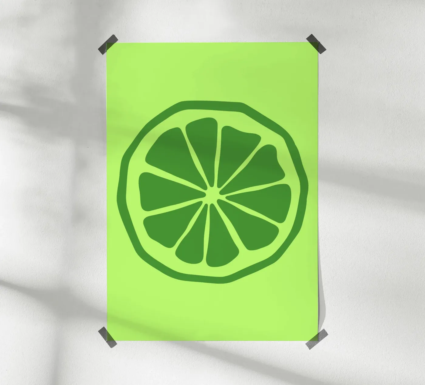 lime Poster von LisaArtes