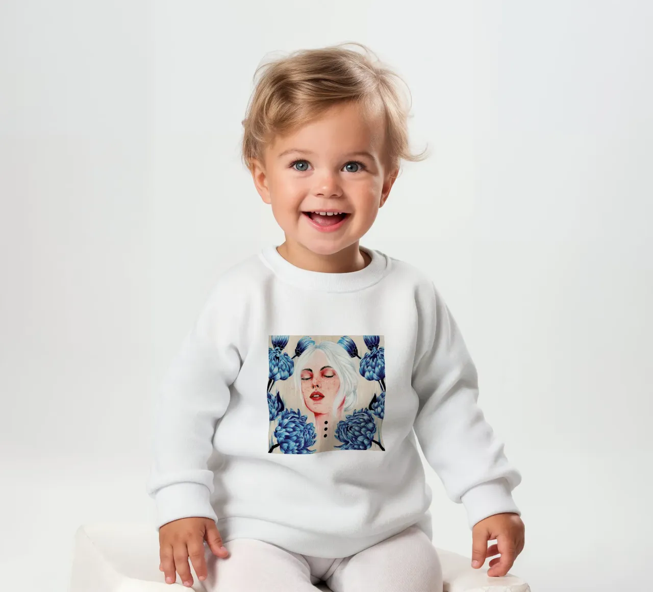 One With Me 1 felpa neonato da The White Deer