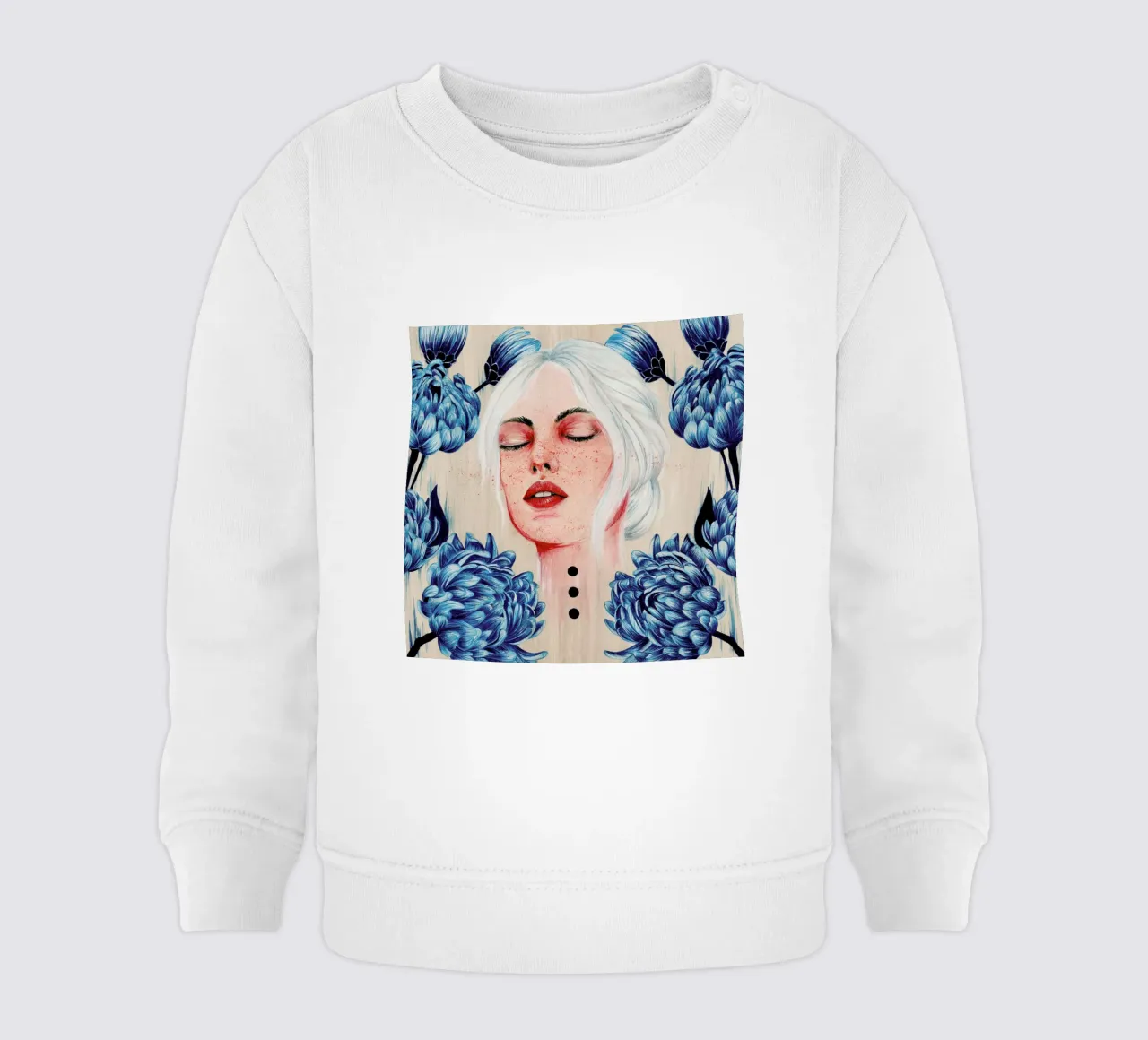 One With Me 1 felpa neonato da The White Deer