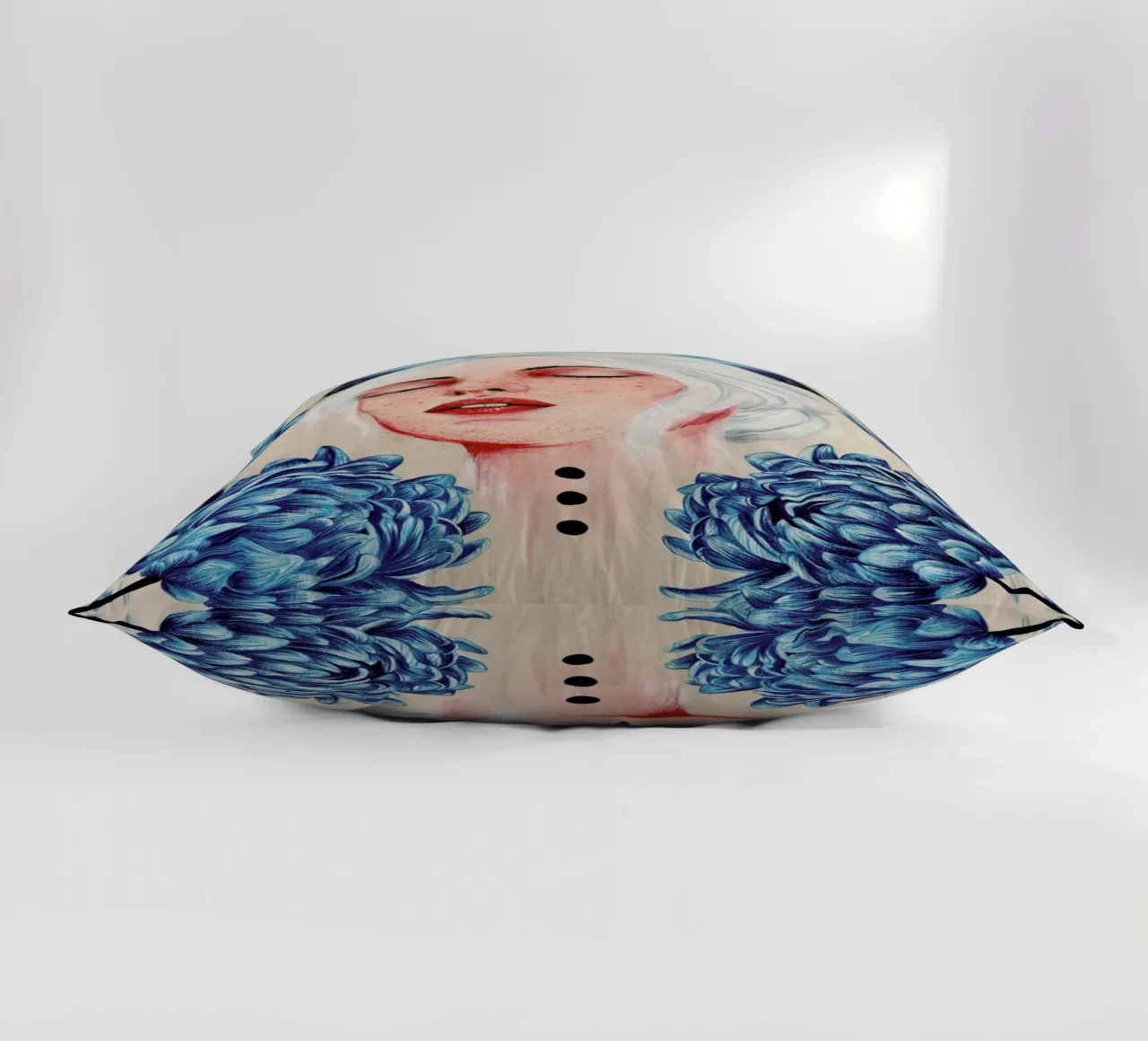 One With Me 1 cuscino da The White Deer