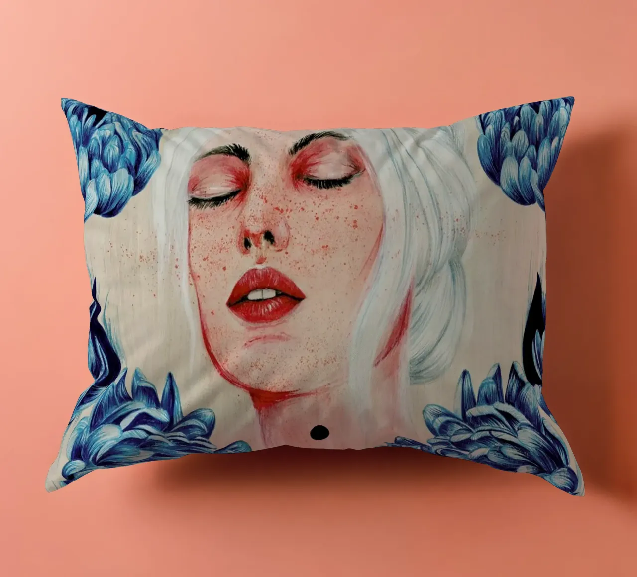 One With Me 1 cuscino da The White Deer