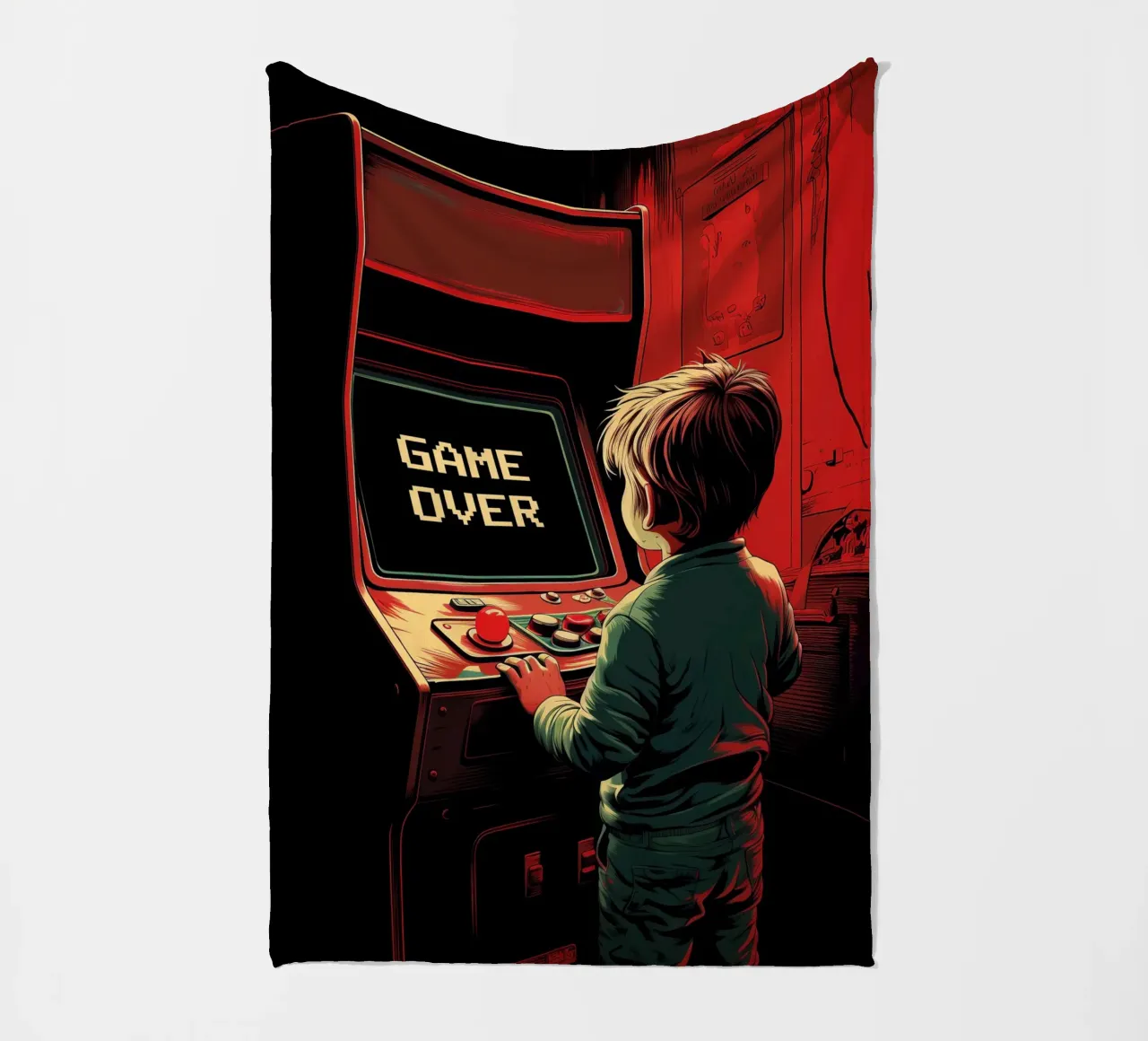 Game over coperta in pile da 2toastdesign