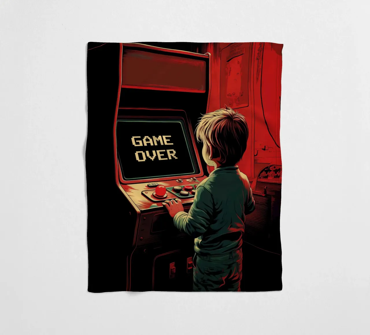 Game over coperta in pile da 2toastdesign
