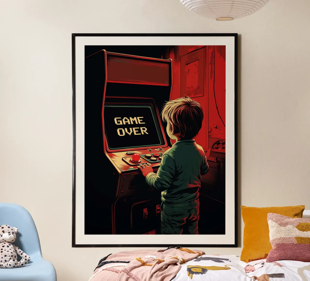 Game over carta hahnemühle da 2toastdesign