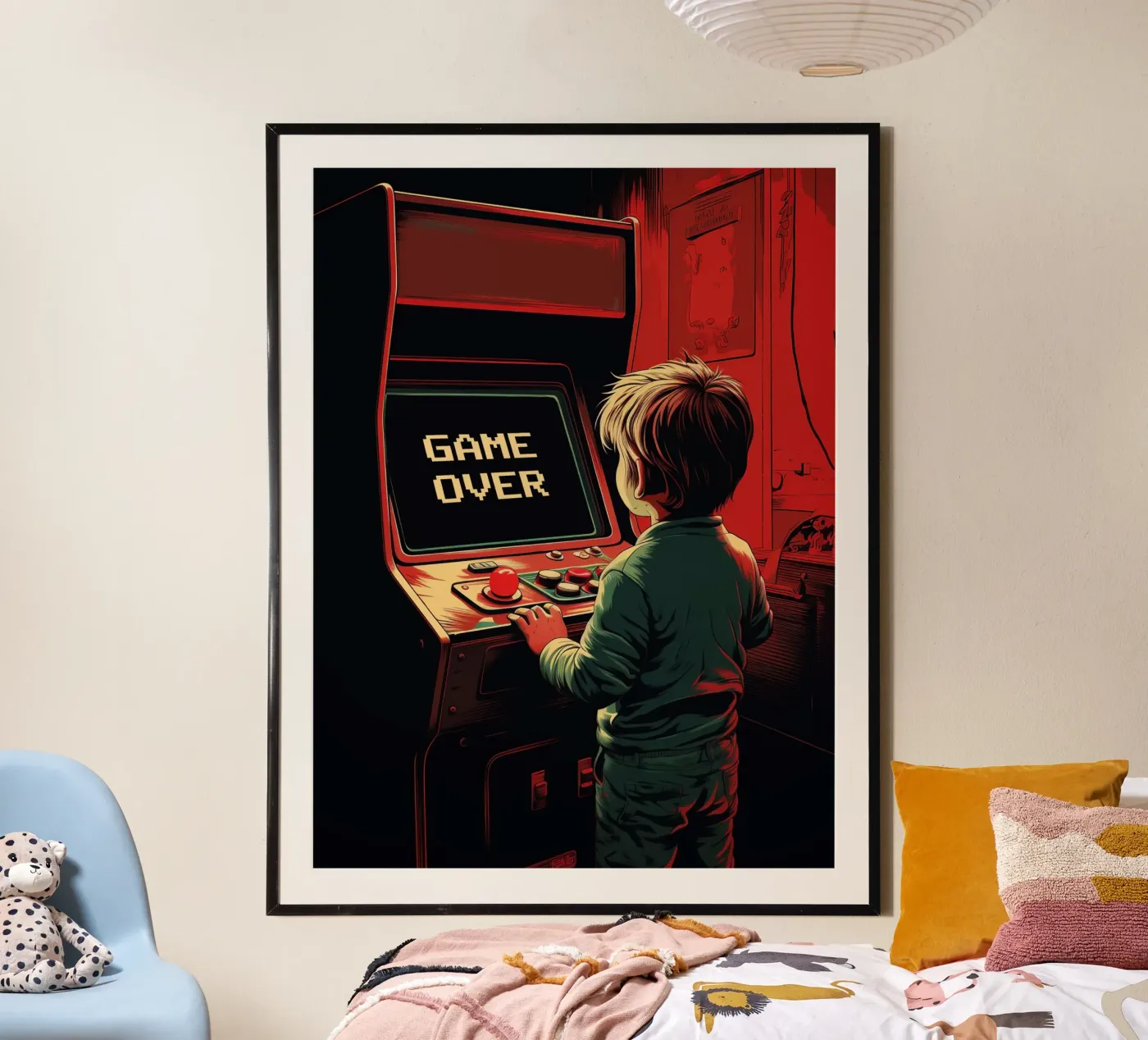 Game over poster da 2toastdesign