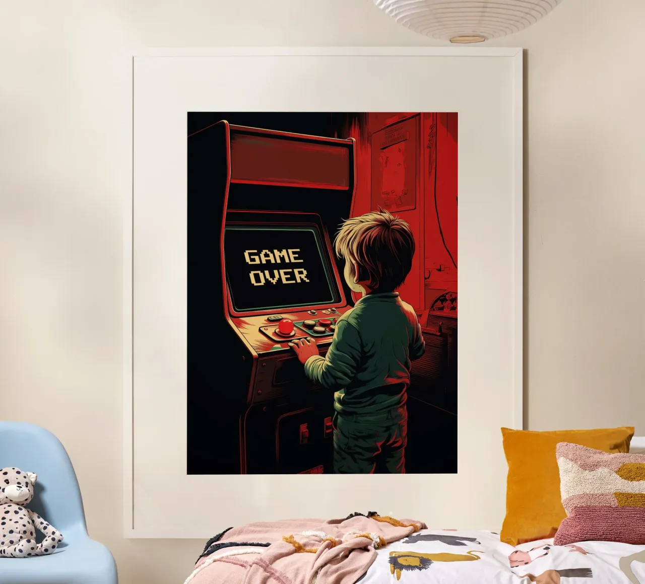 Game over carta hahnemühle da 2toastdesign