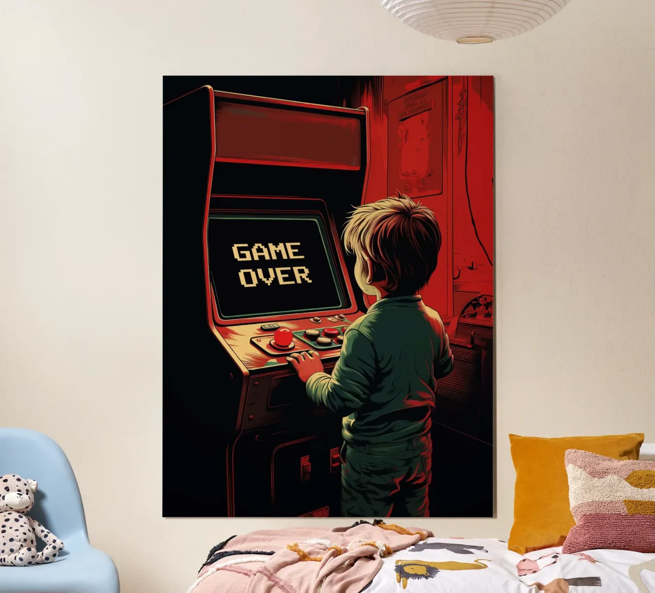 Game over carta hahnemühle da 2toastdesign