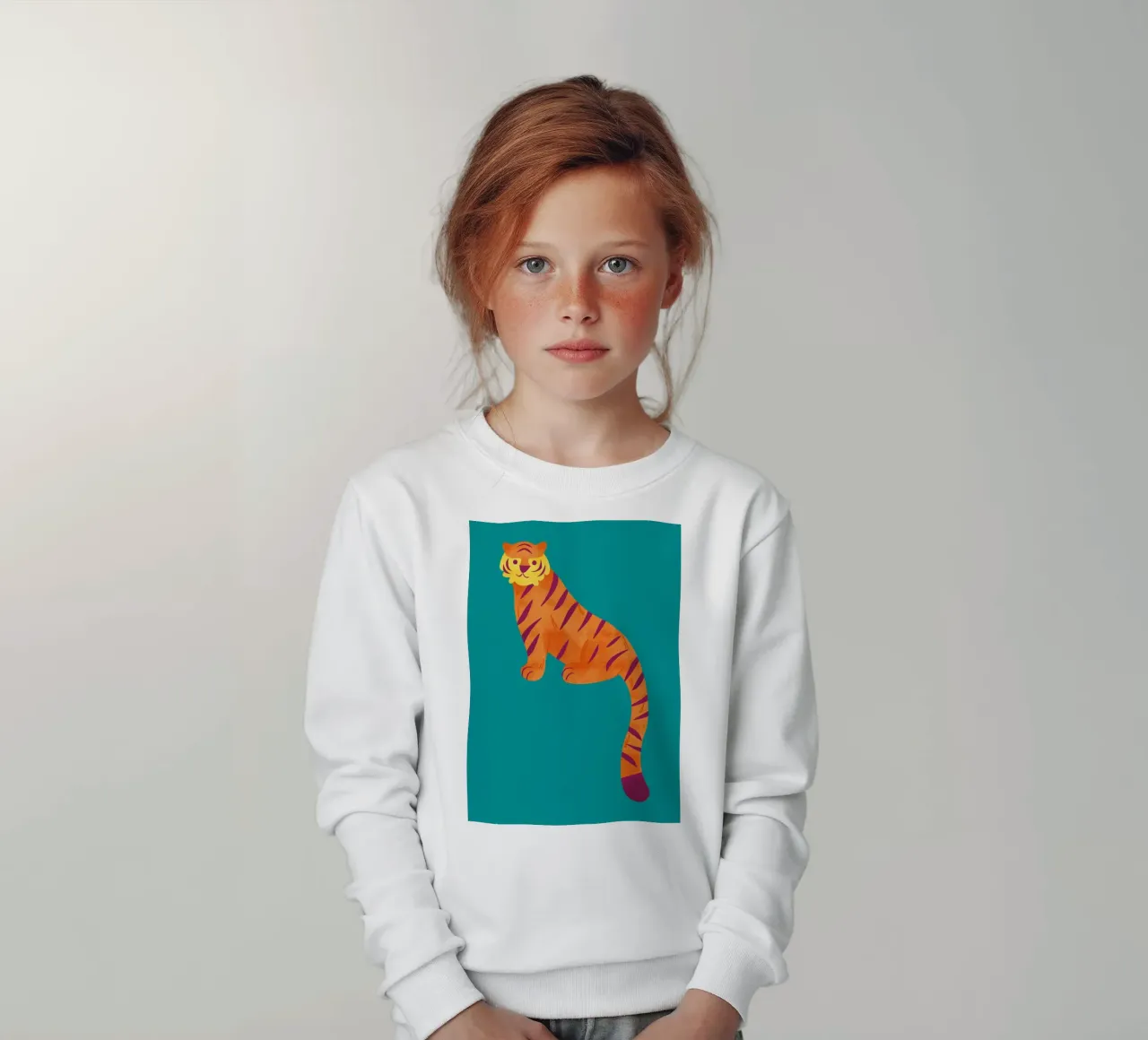Tiger felpa bambino da LisaArtes