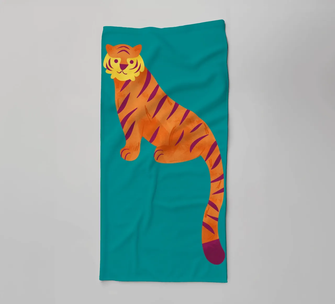 Tiger badhanddoek van LisaArtes
