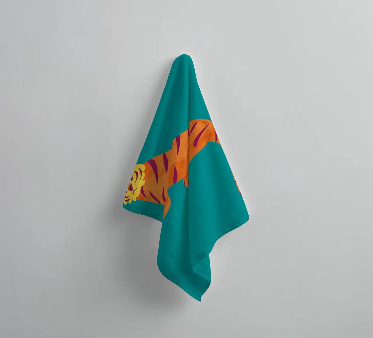 Tiger badhanddoek van LisaArtes