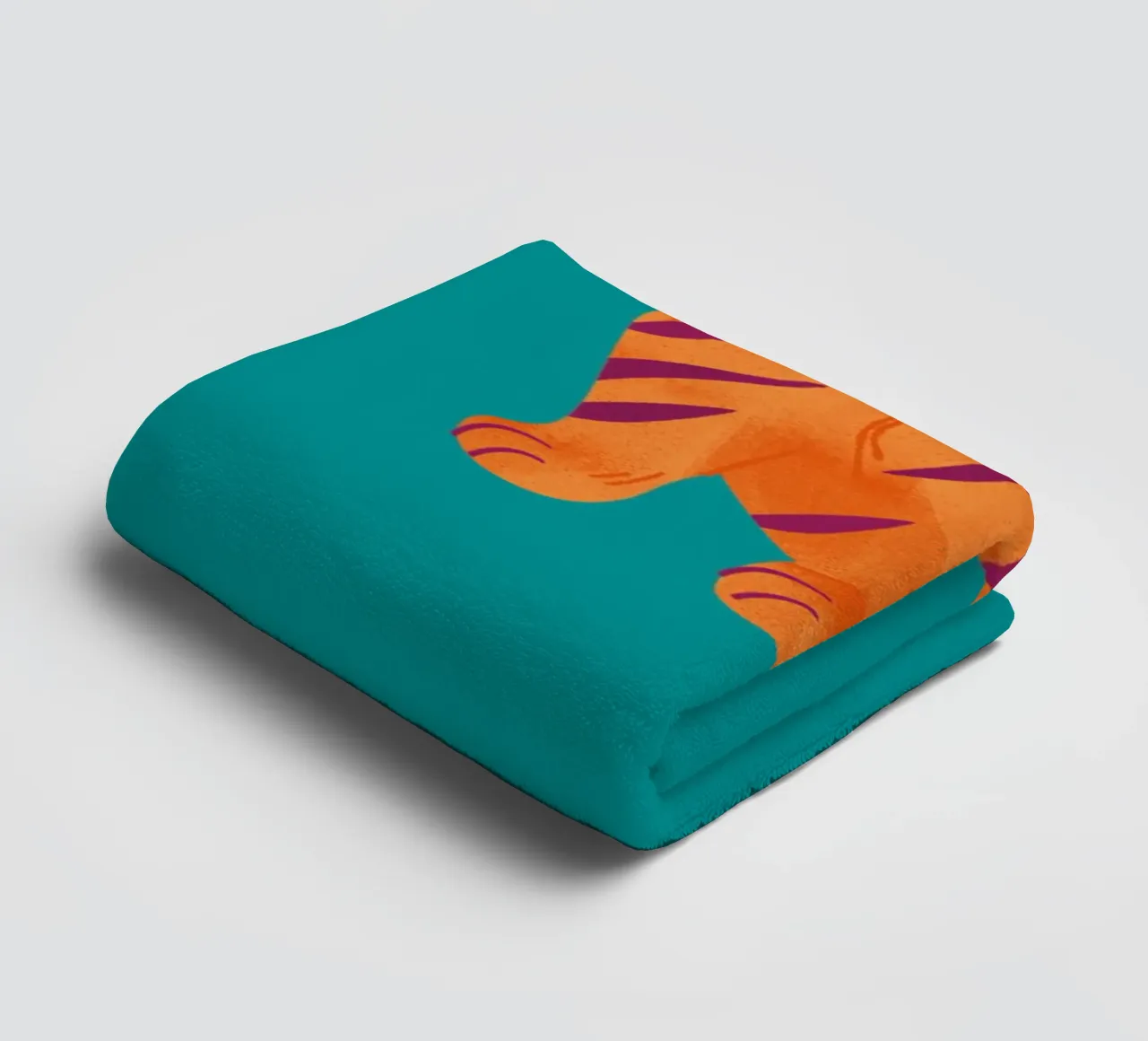 Tiger badhanddoek van LisaArtes