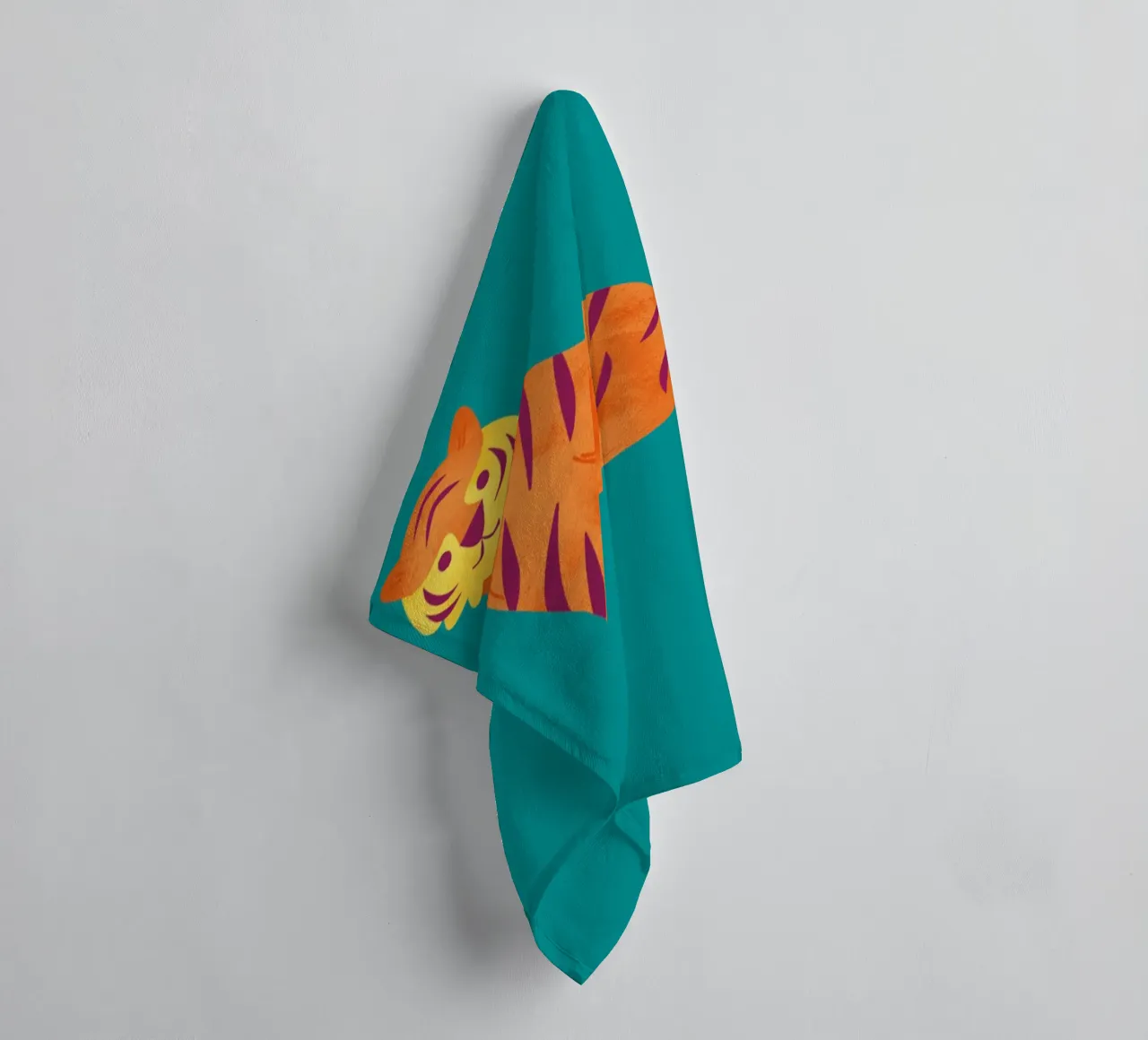 Tiger badhanddoek van LisaArtes