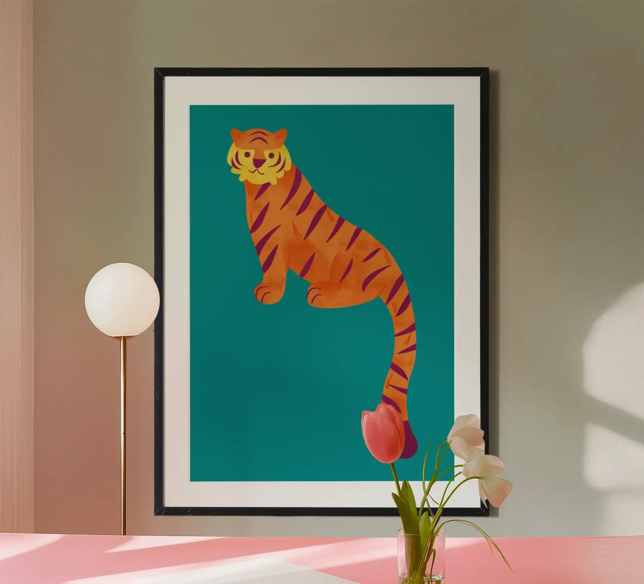 Tiger poster by LisaArtes