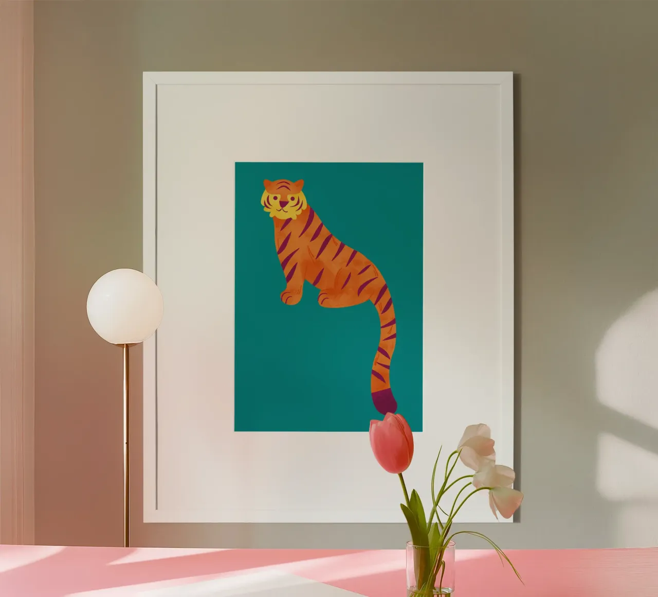 Tiger poster by LisaArtes