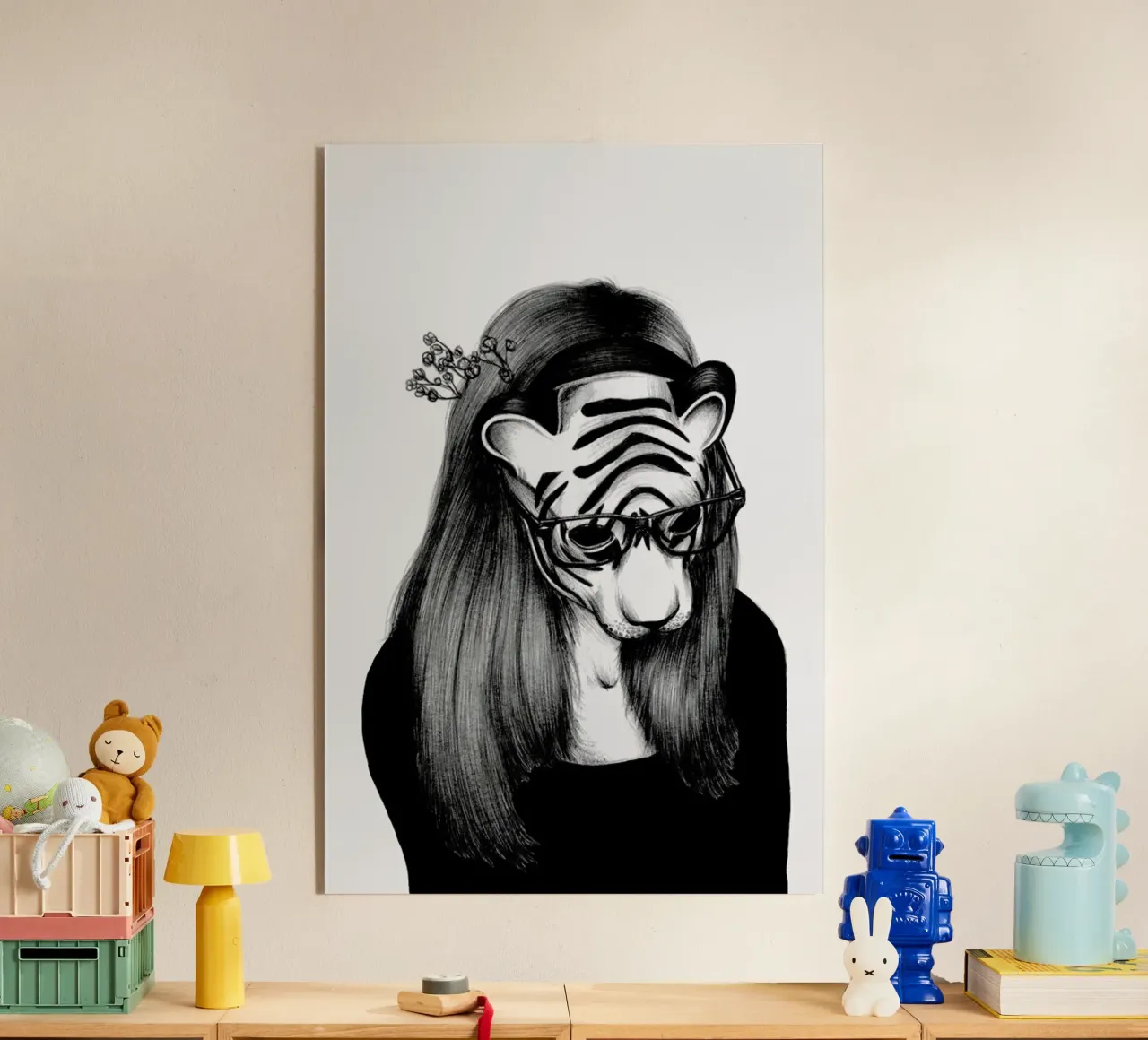 Peculiar Tiger plexiglass da The White Deer