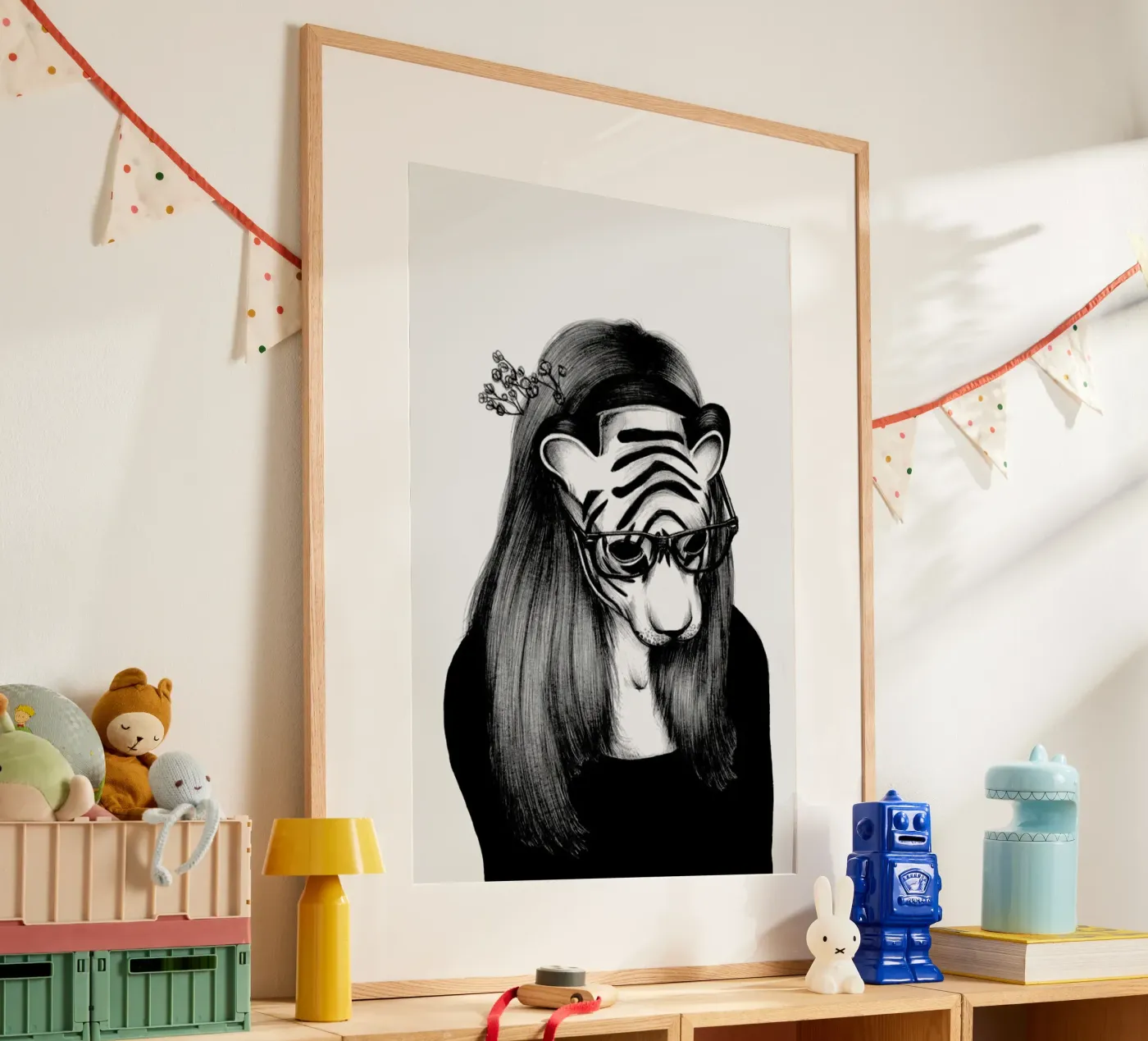 Peculiar Tiger poster da The White Deer