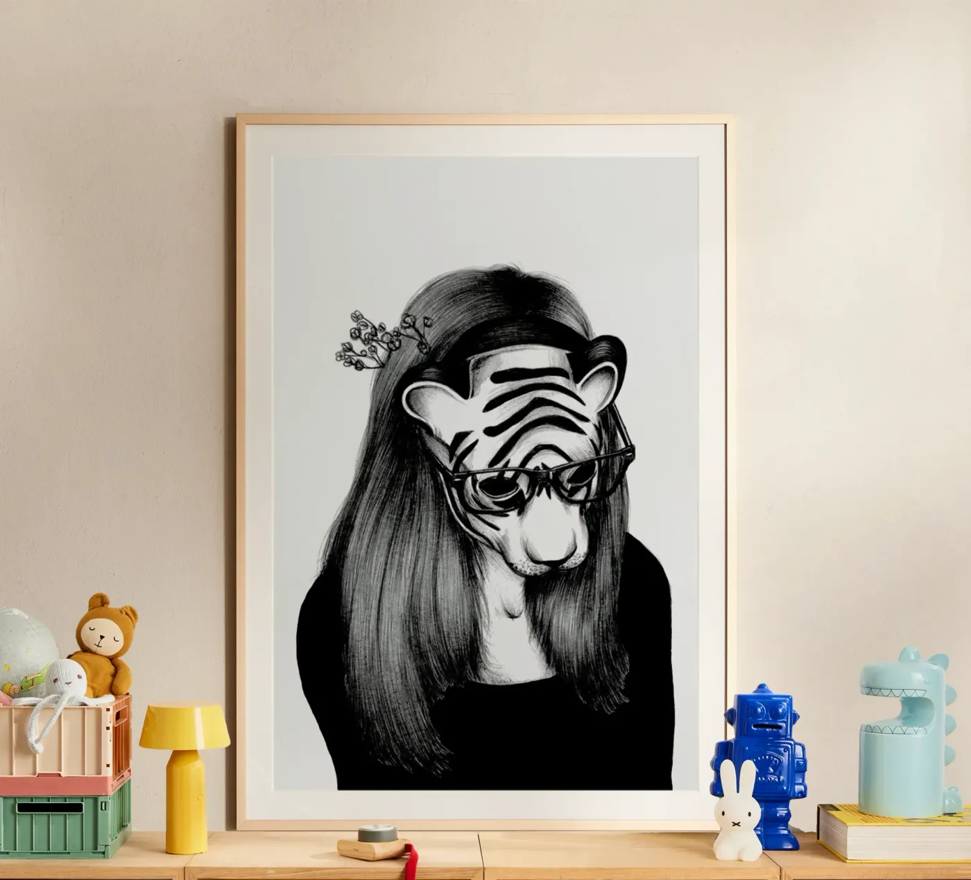 Peculiar Tiger poster da The White Deer