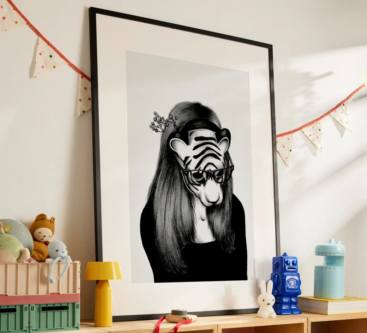 Peculiar Tiger poster da The White Deer