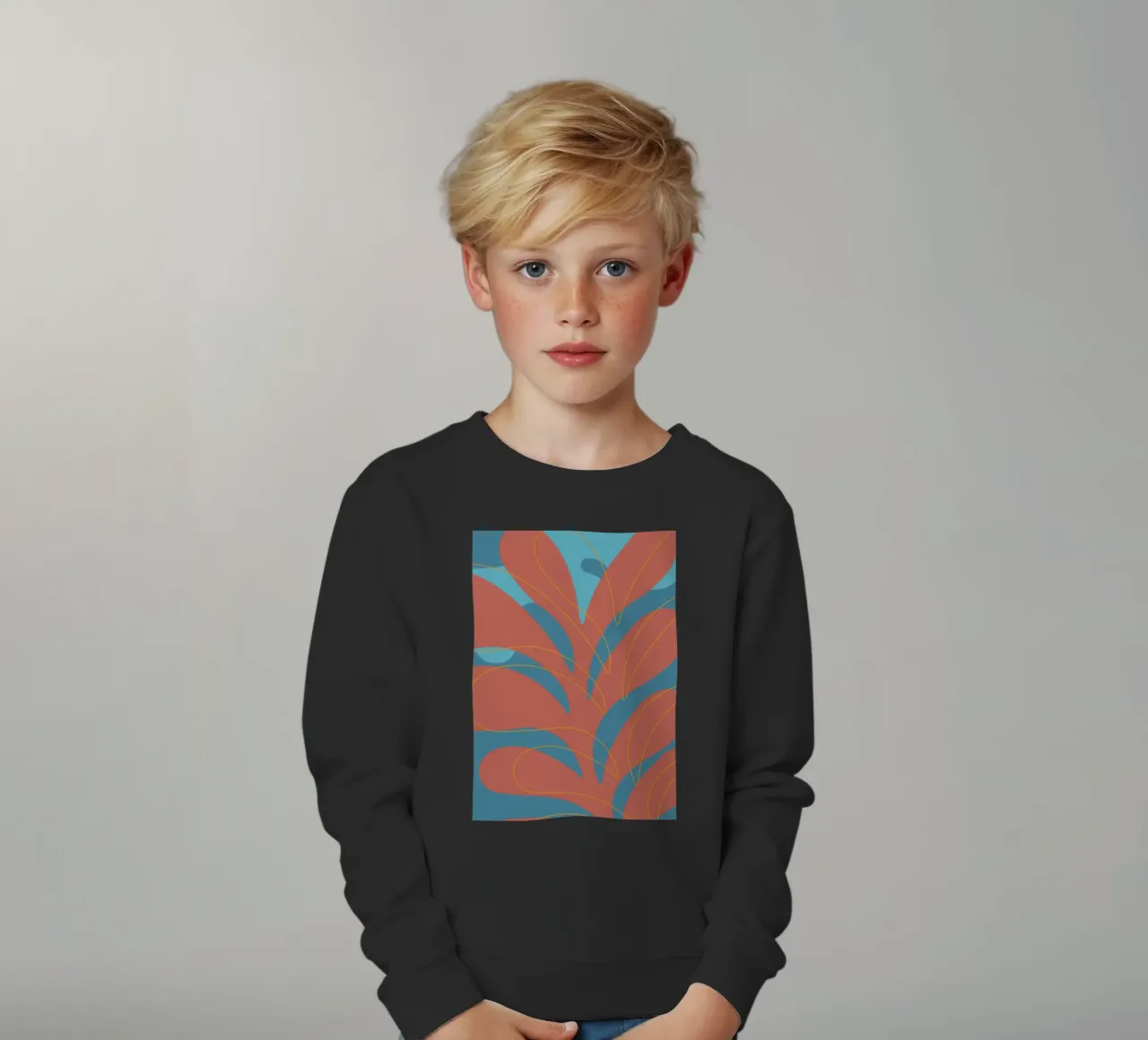 Algae felpa bambino da LisaArtes