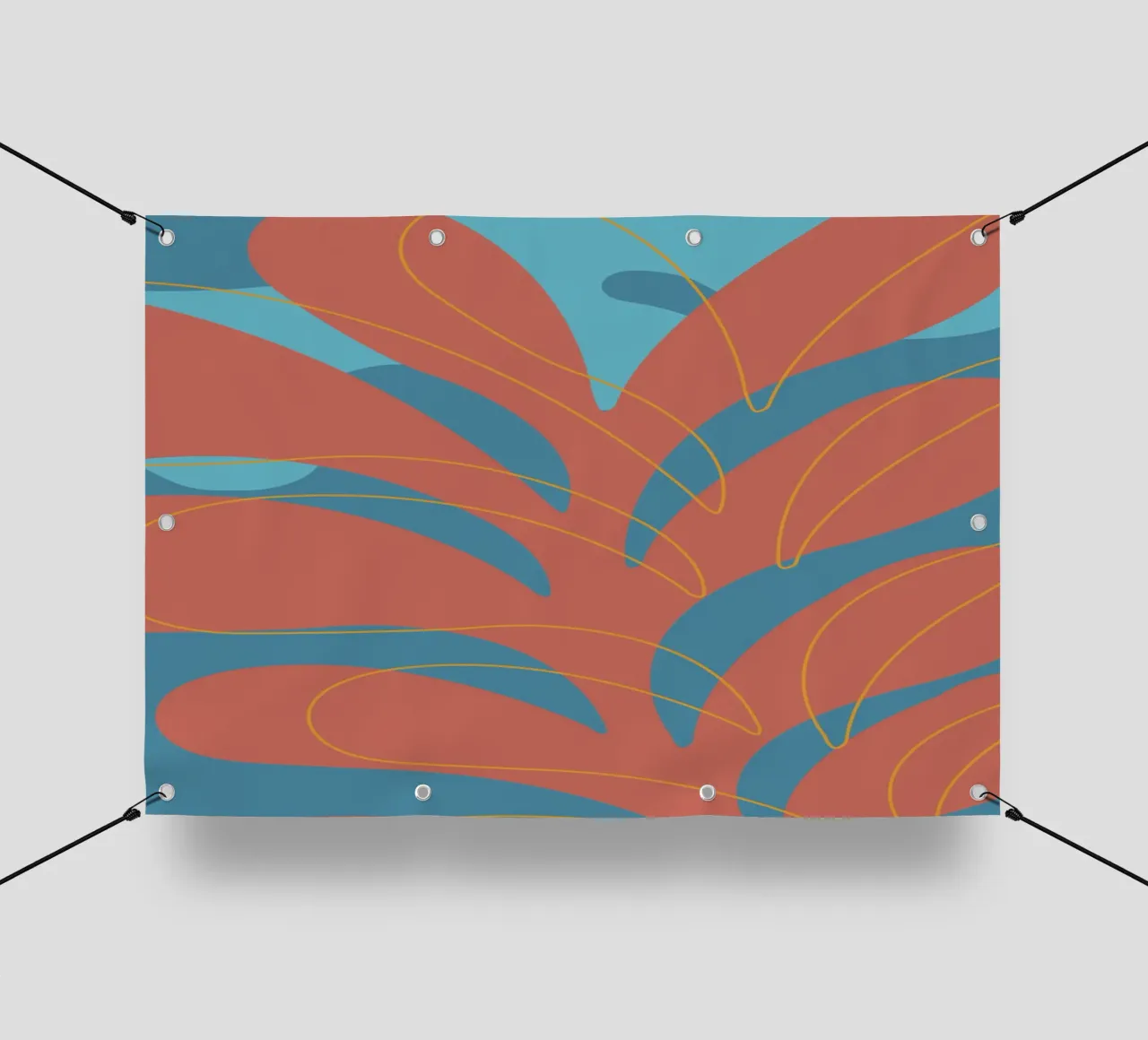 Algae telo in pvc da LisaArtes