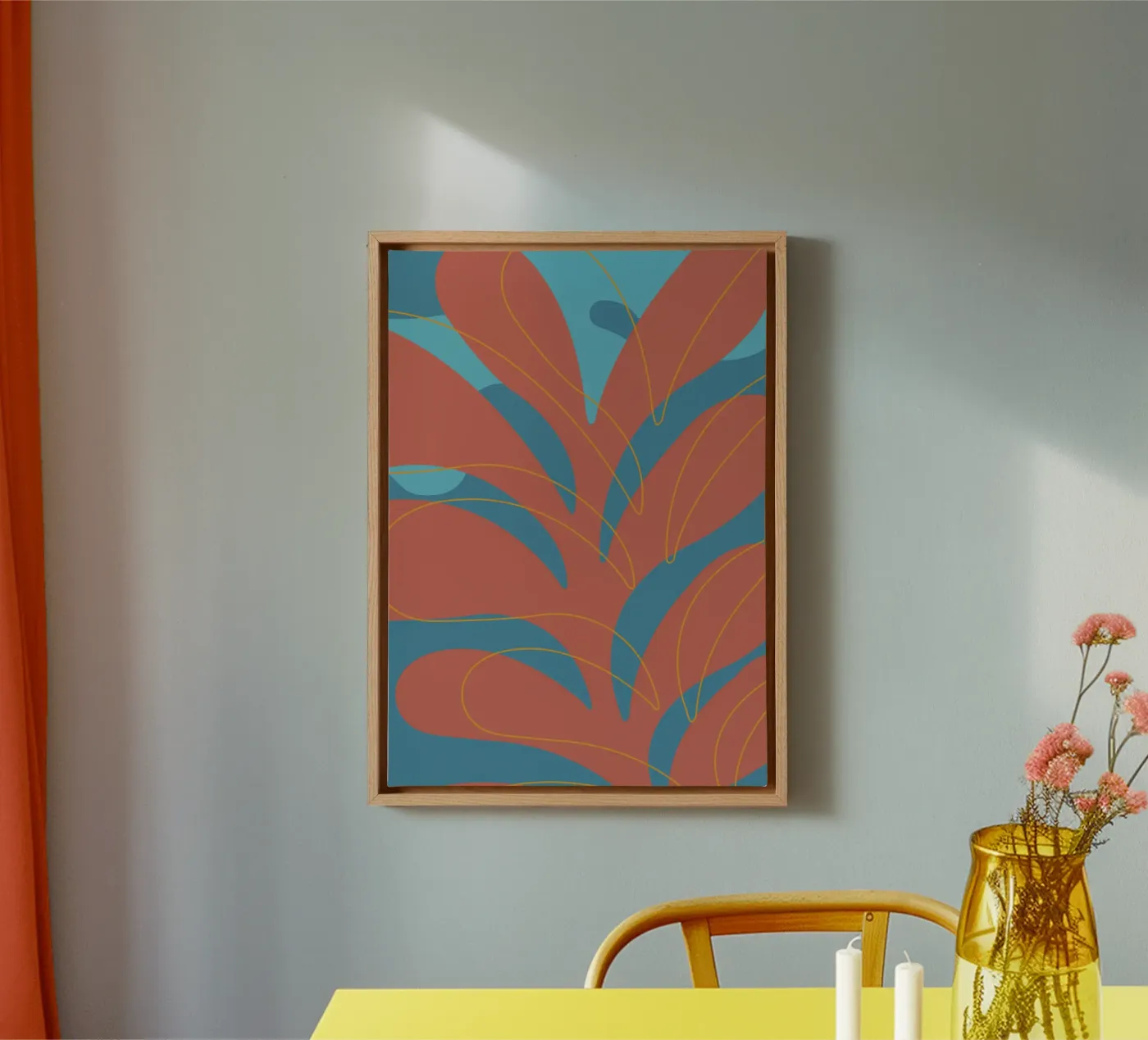 Algae canvas van LisaArtes