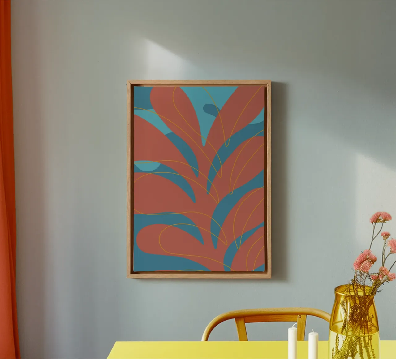 Algae canvas by LisaArtes