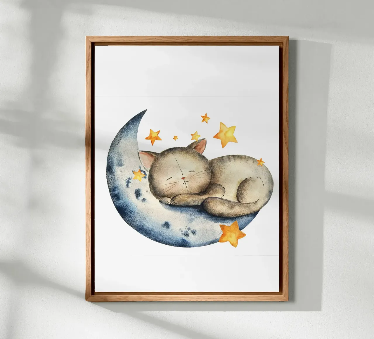 Sleeping Cat alluminio dibond da Indigo Rain