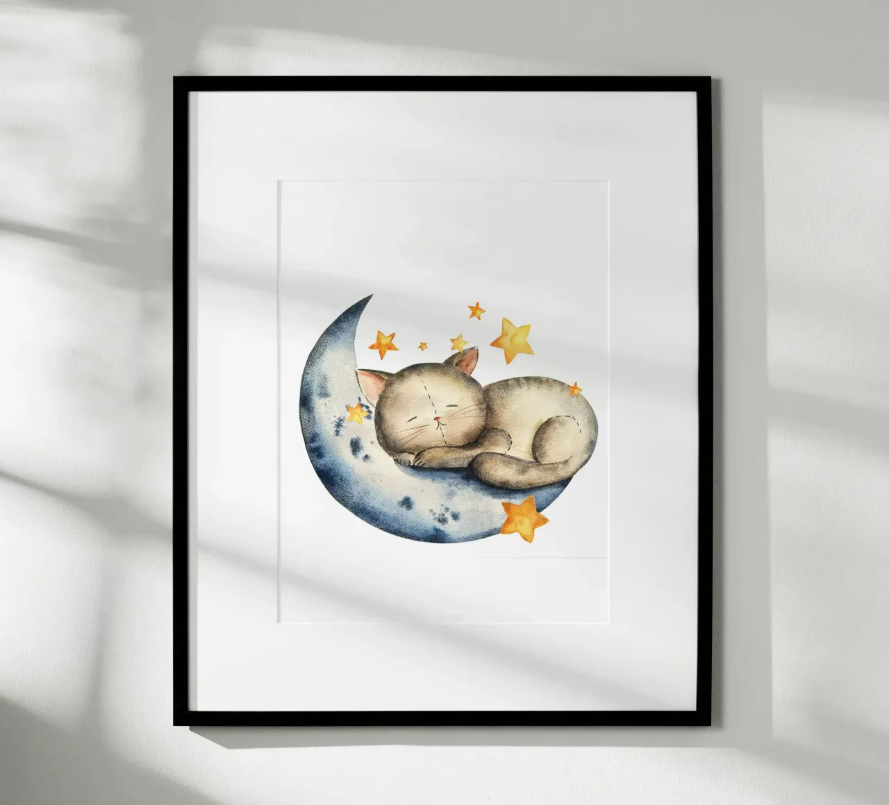 Sleeping Cat poster da Indigo Rain