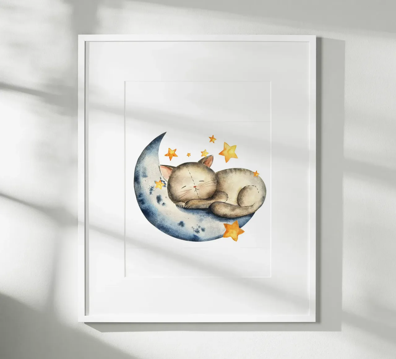 Sleeping Cat poster da Indigo Rain