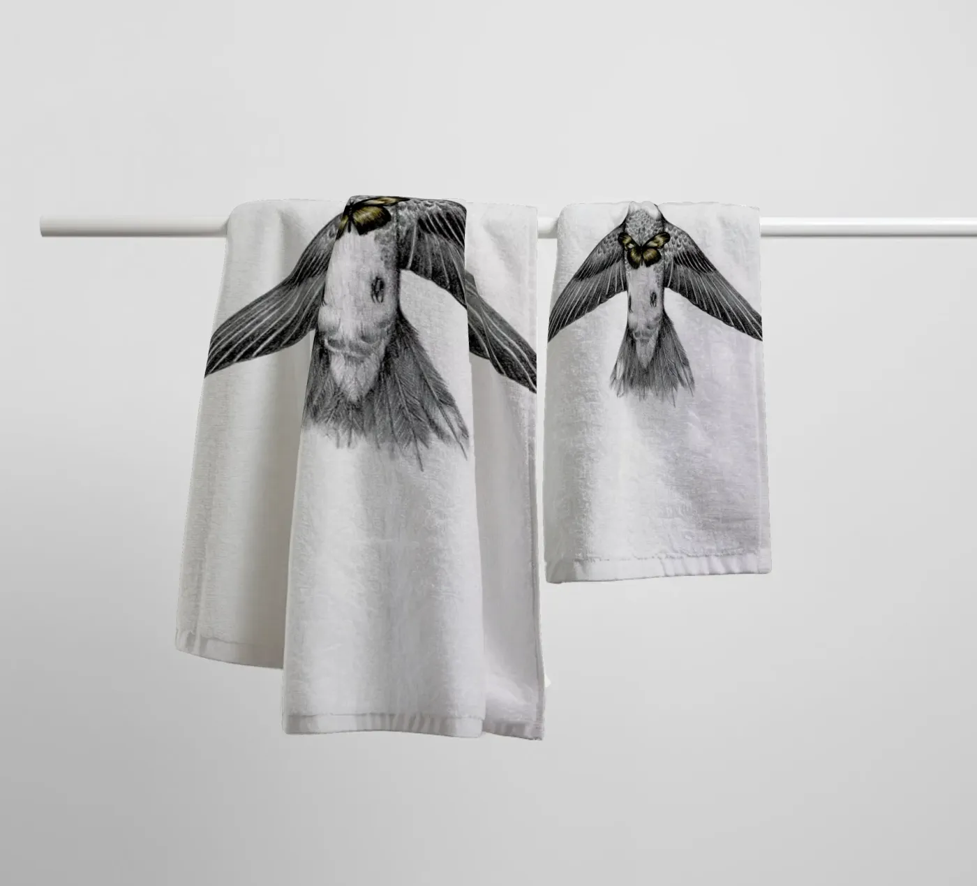 Resurrect 3 Handtuch von The White Deer