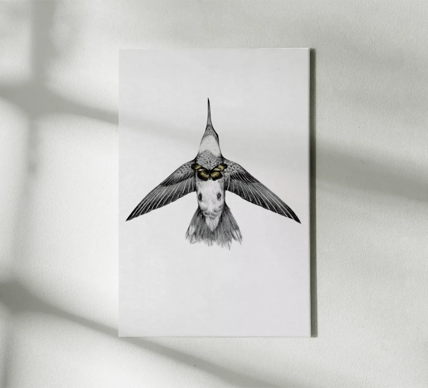 Resurrect 3 canvas by The White Deer