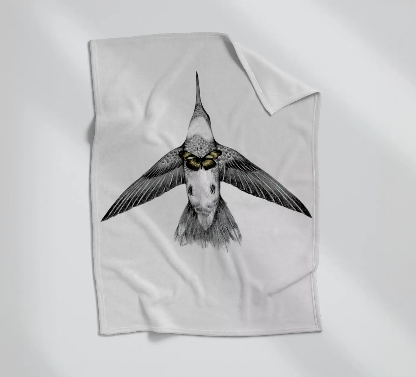 Resurrect 3 fleecedeken van The White Deer