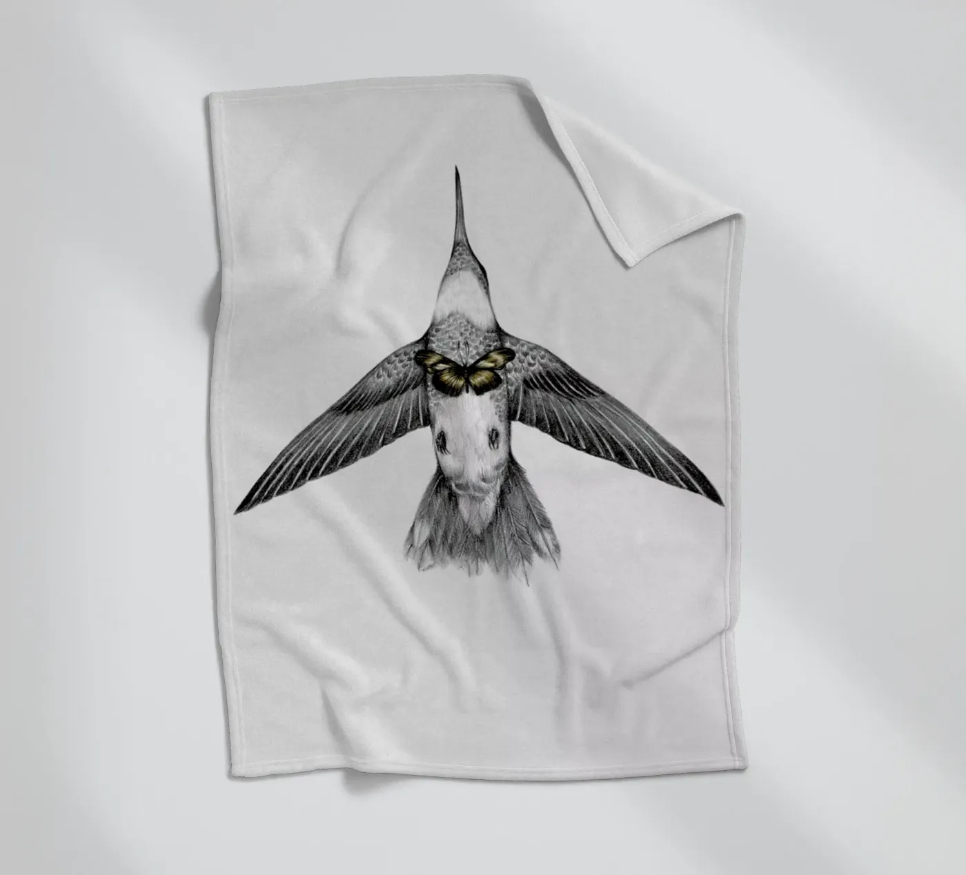 Resurrect 3 fleecedeken van The White Deer